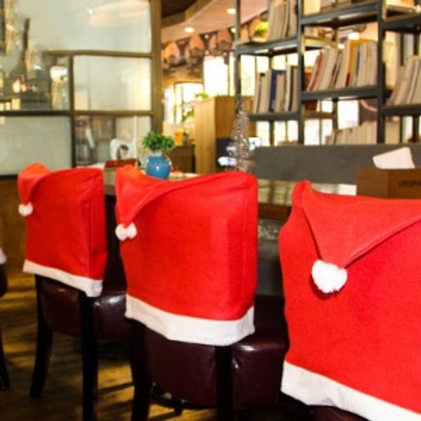 2019 christmas chair cover santa clause red hat chair back covers dinner chair cap sets for christmas home party decorations a02
2019 christmas chair cover santa clause red hat chair back covers dinner chair cap sets for christmas home party decorations a02
