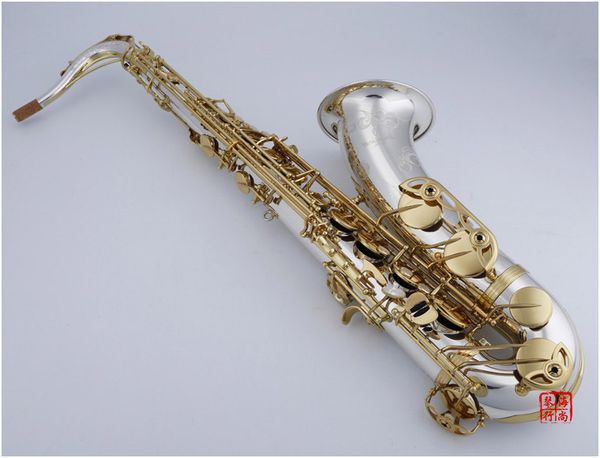 

Yanagi awa wo37 tenor bb tune axophone b flat bra mu ical in trument nickel ilver plated body key ax with ca e mouthpiece