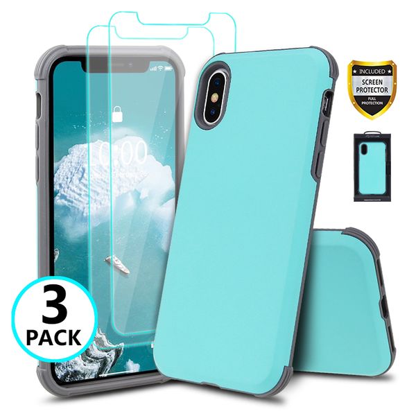 hybird 2in1 тонкий противоударный чехол для iphone x xr 6s 7 8 plus samsung armor cover + 2 стеклянных защитных экрана (прозрачный) рознична
hybird 2in1 тонкий противоударный чехол для iphone x xr 6s 7 8 plus samsung armor cover + 2 стеклянных защитных экрана (прозрачный) рознична
