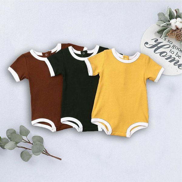 newborn baby boy girl kid romper 2019 short sleeve cotton overalls newborn clothes roupas boys girls jumpsuit&clothing, Blue
newborn baby boy girl kid romper 2019 short sleeve cotton overalls newborn clothes roupas boys girls jumpsuit&clothing, Blue