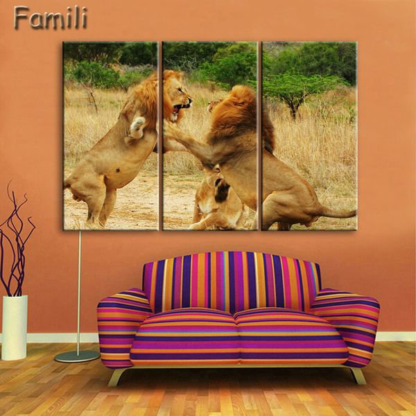 3 piece animals lion canvas painting modern hanging art lion king wall art for living room abstract artwork painted on canvas
3 piece animals lion canvas painting modern hanging art lion king wall art for living room abstract artwork painted on canvas