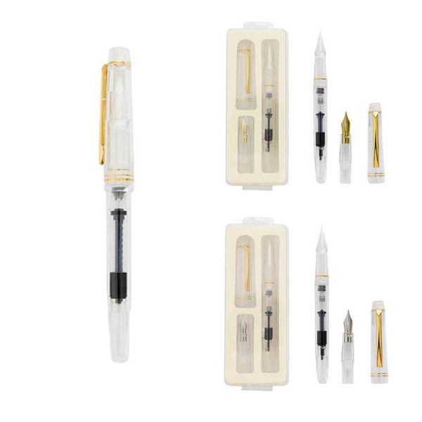 new soft tip / нержавеющая сталь nib ink pen set двойного назначения pen школа для студентов офис практика supplies каллиграфия l7c9
new soft tip / нержавеющая сталь nib ink pen set двойного назначения pen школа для студентов офис практика supplies каллиграфия l7c9
