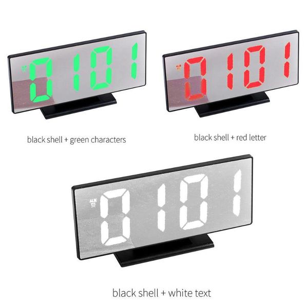 timepiece led display mirror surface multicolo timer horologe prompt multi-functional automatic alarm clock remind gift home
timepiece led display mirror surface multicolo timer horologe prompt multi-functional automatic alarm clock remind gift home