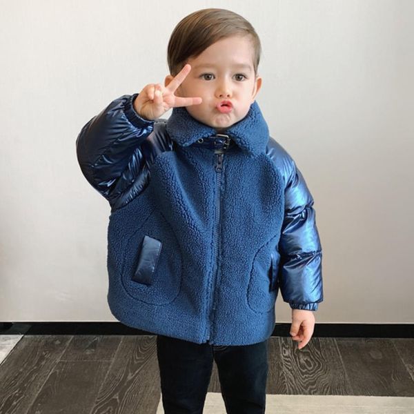 children faux fur coats winter boys thicker warm outerwear lamb fur stitching parka kids winter jackets coats y2515, Blue;gray
children faux fur coats winter boys thicker warm outerwear lamb fur stitching parka kids winter jackets coats y2515, Blue;gray