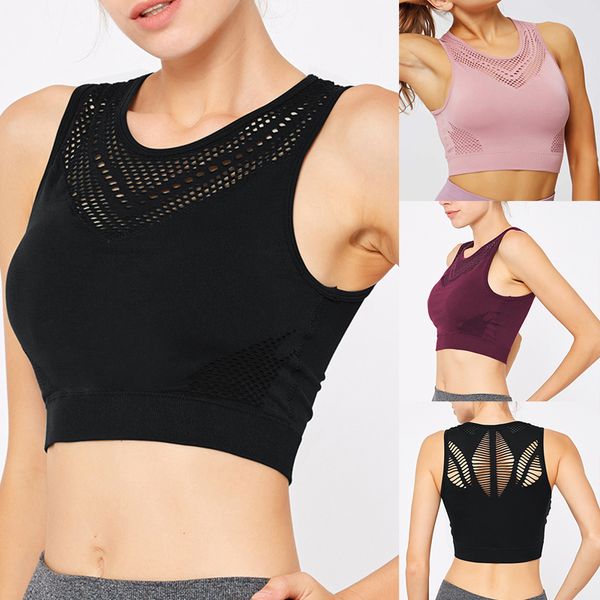 sfit women seamless sports bra running yoga bra workout gym fitness sport braunderwear push up mesh breathable sports vest tank, White;black
sfit women seamless sports bra running yoga bra workout gym fitness sport braunderwear push up mesh breathable sports vest tank, White;black