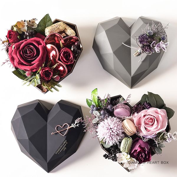 gift wrap 1pcs ins style high-end birthday diamond heart shape flower box rose gold color inner packaging
gift wrap 1pcs ins style high-end birthday diamond heart shape flower box rose gold color inner packaging