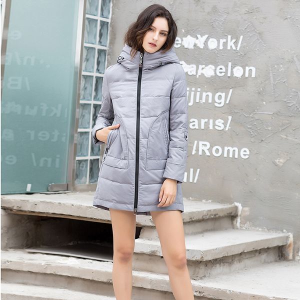2018 female winter down jacket, long money, body repair, thickening, warmth, big code, pure color, winter jacket down jacket, Black
2018 female winter down jacket, long money, body repair, thickening, warmth, big code, pure color, winter jacket down jacket, Black