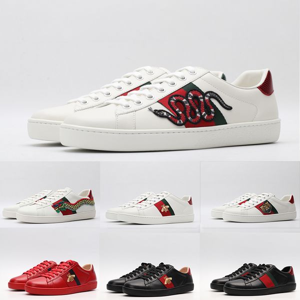 ace sneakers luxury designer womens mens flats casual shoes with bee star red green stripe embroidery skate sports trainers, Black
ace sneakers luxury designer womens mens flats casual shoes with bee star red green stripe embroidery skate sports trainers, Black