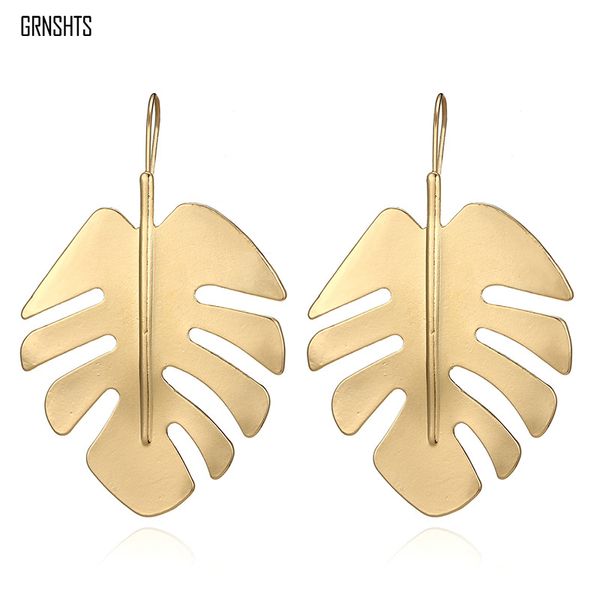 stud earrings wild leaves long section cold wind metal banana leaf boho style exaggerated personality, Golden;silver
stud earrings wild leaves long section cold wind metal banana leaf boho style exaggerated personality, Golden;silver