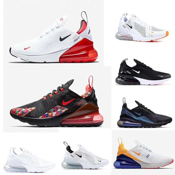 

270 parra punch p blue mens women running shoes triple white university red olive volt habanero 27c flair 270s sneakers 36-46, Black