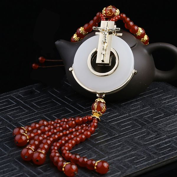 car pendant cross jesus decoration hanging ornaments christian automobiles rear view mirror dangle trim auto accessories
car pendant cross jesus decoration hanging ornaments christian automobiles rear view mirror dangle trim auto accessories