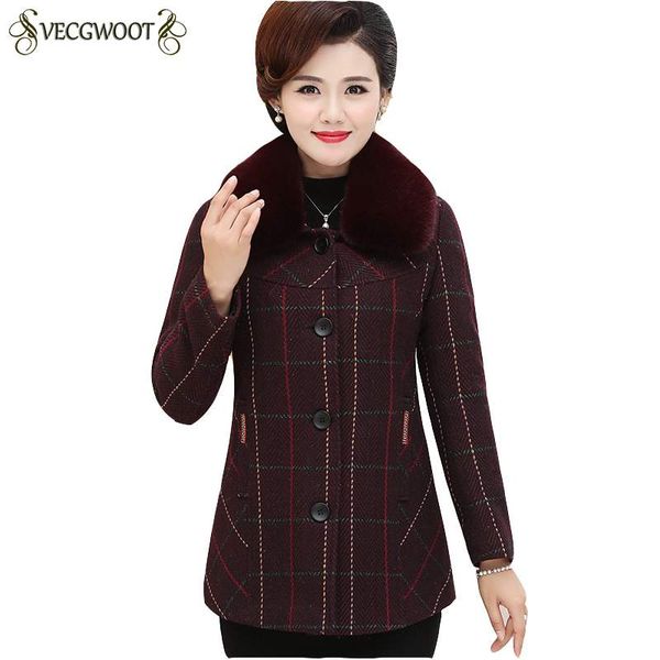 winter fashion big size middle-age woolen jacker thick warm women coat 2018 new medium long females outerwear pr566, Black
winter fashion big size middle-age woolen jacker thick warm women coat 2018 new medium long females outerwear pr566, Black