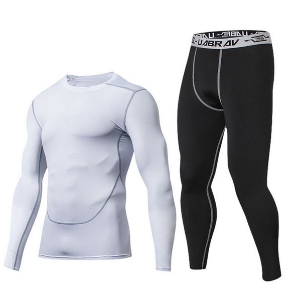 new compression men's sport suits quick dry running sets clothes sports joggers training gym fitness tracksuits running set, Gray
new compression men's sport suits quick dry running sets clothes sports joggers training gym fitness tracksuits running set, Gray