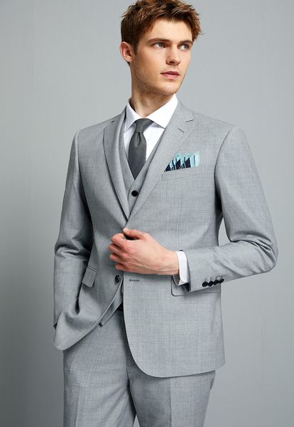 men's suit + vest + pants 3 pieces sets slim suits wedding party blazers jacket men's business groomsman suit pants vest sets, Black;gray
men's suit + vest + pants 3 pieces sets slim suits wedding party blazers jacket men's business groomsman suit pants vest sets, Black;gray