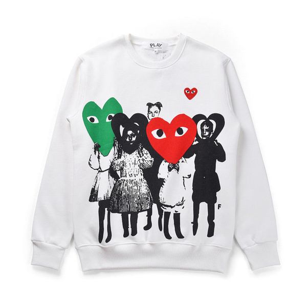 commes des garcons play heart cdg мужская cdg играет толстовка мода красное сердце дети печати толстовка женщины вышивка толстый свитер o-об, Black
commes des garcons play heart cdg мужская cdg играет толстовка мода красное сердце дети печати толстовка женщины вышивка толстый свитер o-об, Black