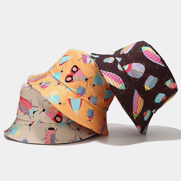 panama reversible bucket hat summer hats for women fashion fisherman hat insect print bucket cap
panama reversible bucket hat summer hats for women fashion fisherman hat insect print bucket cap