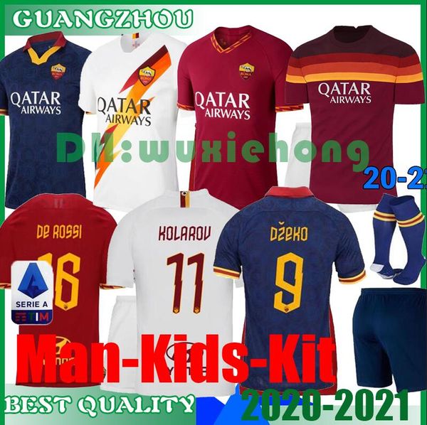 2020 2021 Roma дети комплект трикотажных изделий футбола 20 21 TOTTI DE ROSSI Джеко Перотти PASTORE Zaniolo AS футбол мальчики рубашка ROMA Kids комплект равномерный
2020 2021 Roma дети комплект трикотажных изделий футбола 20 21 TOTTI DE ROSSI Джеко Перотти PASTORE Zaniolo AS футбол мальчики рубашка ROMA Kids комплект равномерный