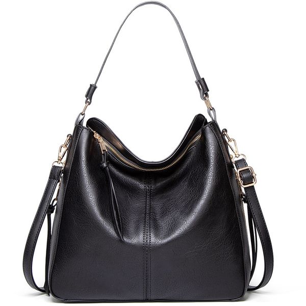 casual brand designer women tote bag women's oil wax pu leather handbags tassel soft shopping crossbody bag female shoulder bags
casual brand designer women tote bag women's oil wax pu leather handbags tassel soft shopping crossbody bag female shoulder bags