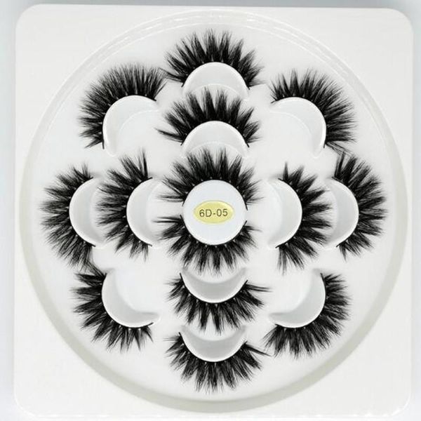 7 pairs 3d eyelashes handmade natural long faux mink lashes women makeup false lashes extensions maquiagem tools
7 pairs 3d eyelashes handmade natural long faux mink lashes women makeup false lashes extensions maquiagem tools