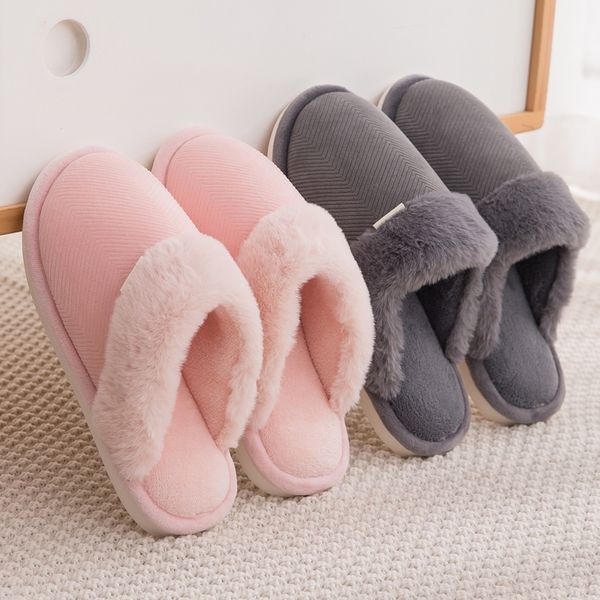 puimentiua women winter warm indoor slippers 2019 women's solid soft plush flip flops home shoes cotton home slippers couples, Black
puimentiua women winter warm indoor slippers 2019 women's solid soft plush flip flops home shoes cotton home slippers couples, Black