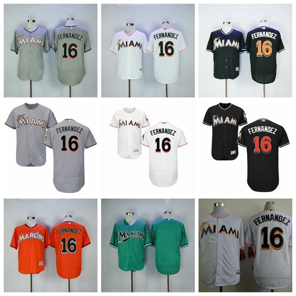men baseball vintage 16 jose fernandez jersey flexbase cool base team black orange white grey away color embroidery and sewing quality, Blue;black
men baseball vintage 16 jose fernandez jersey flexbase cool base team black orange white grey away color embroidery and sewing quality, Blue;black