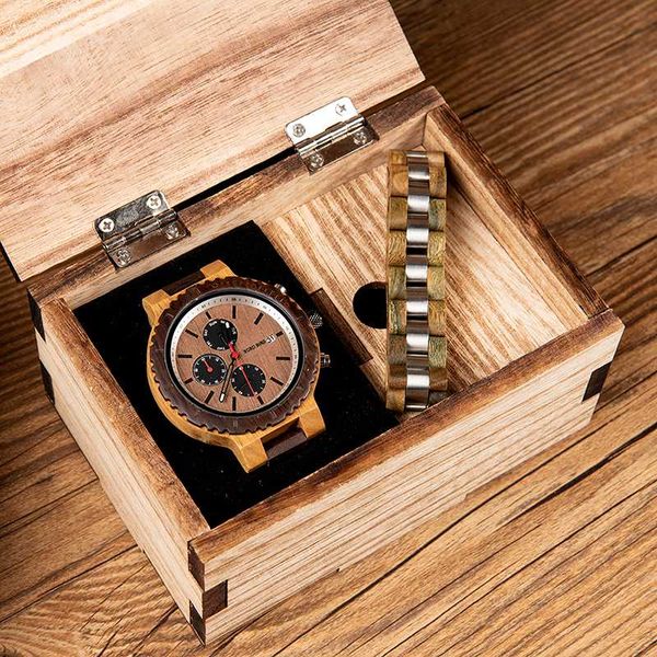 men's watch bracelet gifts set bobo bird relogio masculino wood timepieces chronograph quartz watches in wooden box oem, Slivery;brown
men's watch bracelet gifts set bobo bird relogio masculino wood timepieces chronograph quartz watches in wooden box oem, Slivery;brown