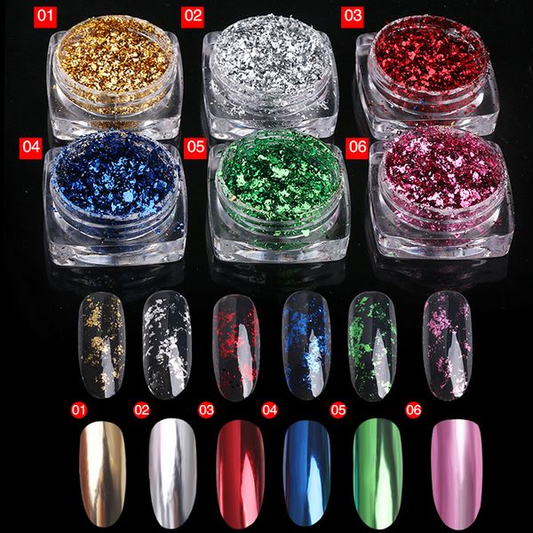 6box 0.2g platinum foil rose gold pink red flakes pigment mirror flake effect nail powder glitter sequins manicure gel nail, Silver;gold
6box 0.2g platinum foil rose gold pink red flakes pigment mirror flake effect nail powder glitter sequins manicure gel nail, Silver;gold