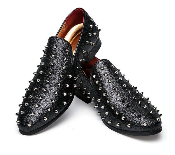 nice new design fashion men leather rivet casual shoes party street trend shoes cool man loafers dress hedgehog, Black
nice new design fashion men leather rivet casual shoes party street trend shoes cool man loafers dress hedgehog, Black