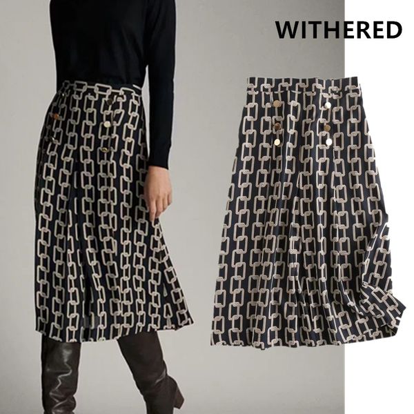 withered england office lady urban elegant iron chain printing gold midi skirt women faldas mujer moda 2019 long skirts womens, Black
withered england office lady urban elegant iron chain printing gold midi skirt women faldas mujer moda 2019 long skirts womens, Black
