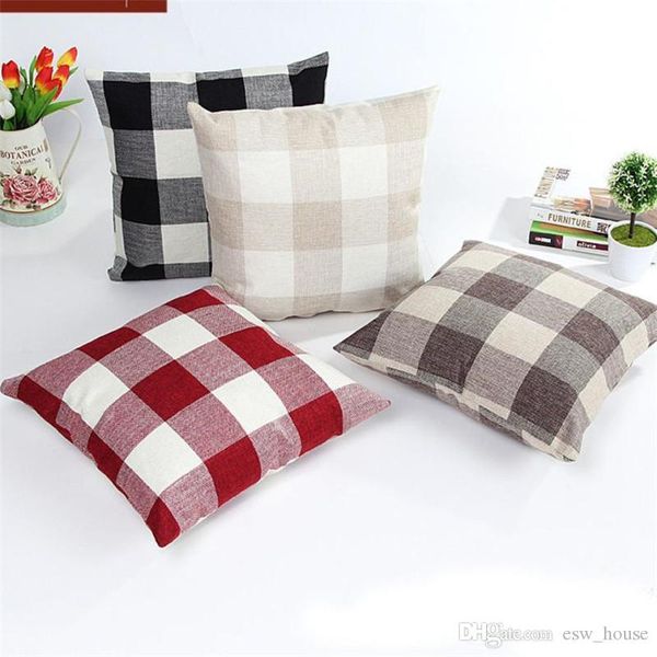lattice pillowcase classic natural linen lattice cushion cover sofa living room bed office cushion case 45*45cm
lattice pillowcase classic natural linen lattice cushion cover sofa living room bed office cushion case 45*45cm