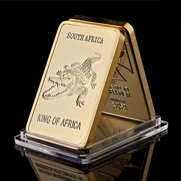 gold bar crocodile and antelope king of africa 24k gold plated collection bar art craft iron plated gold bar
gold bar crocodile and antelope king of africa 24k gold plated collection bar art craft iron plated gold bar