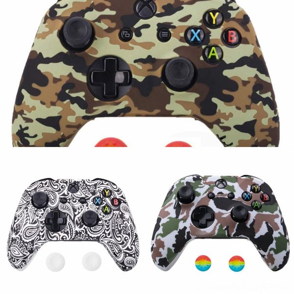 pjsoa 1set s protective case silicone grips cap for xbox one x cover gaming controller
pjsoa 1set s protective case silicone grips cap for xbox one x cover gaming controller