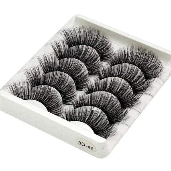 false eyelashes 3d handmade fiber five pairs of soft and comfortable cotton wire stem stereo multi-layer
false eyelashes 3d handmade fiber five pairs of soft and comfortable cotton wire stem stereo multi-layer