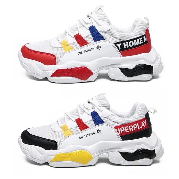 men causal shoes black white red mens comfortable fly outdoor jogging walking sneakers sports trainer shoes size eu 40-44
men causal shoes black white red mens comfortable fly outdoor jogging walking sneakers sports trainer shoes size eu 40-44