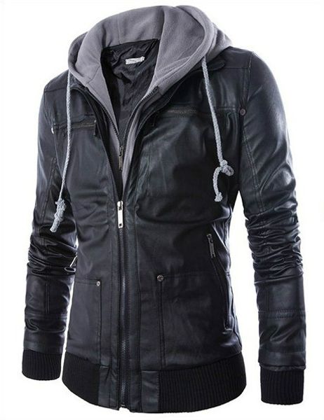 mens fake two piece set pu leather jacket men faux leather hooded motorcycle jacket male winter black coat boys 4xl
mens fake two piece set pu leather jacket men faux leather hooded motorcycle jacket male winter black coat boys 4xl