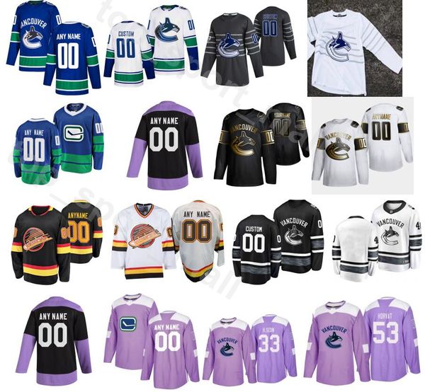 customized golden издание ванкувер кэнакс хоккей 43 quinn hughes трикотажных мужчины 25 маркстрёе 70 таннер пирсон 18 джейк виртанна, Black;red
customized golden издание ванкувер кэнакс хоккей 43 quinn hughes трикотажных мужчины 25 маркстрёе 70 таннер пирсон 18 джейк виртанна, Black;red