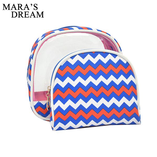 mara's dream women cosmetic cases fashion stripe pvc zipper women bag casual trend cosmetic bag
mara's dream women cosmetic cases fashion stripe pvc zipper women bag casual trend cosmetic bag