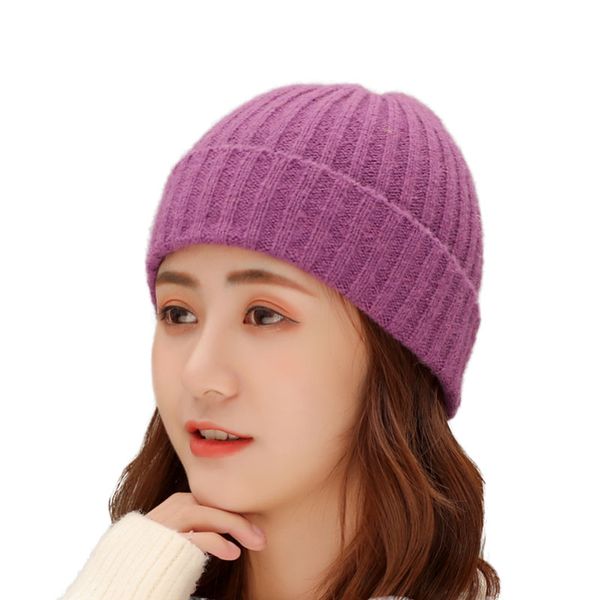 2019 fashion winter hat cib cuffed knit hat short melon fur beanie beanies autumn skullcap winter solid color casual knitted cap, Blue;gray
2019 fashion winter hat cib cuffed knit hat short melon fur beanie beanies autumn skullcap winter solid color casual knitted cap, Blue;gray