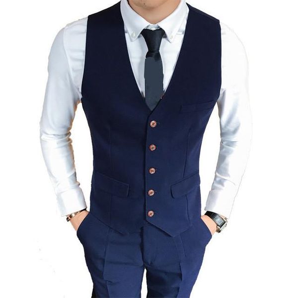 male solid color slim business affairs fashion waistcoat men senior comfortable leisure full dress men suit breathable s-3xl, Black;white
male solid color slim business affairs fashion waistcoat men senior comfortable leisure full dress men suit breathable s-3xl, Black;white