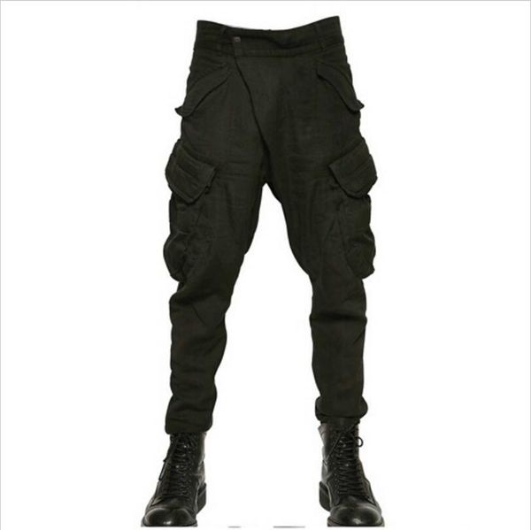 27-44 new 2017 men's clothing gd hair stylist fashion harem pants pocket decoration casual skinny pants plus size costumes v200411, Black
27-44 new 2017 men's clothing gd hair stylist fashion harem pants pocket decoration casual skinny pants plus size costumes v200411, Black