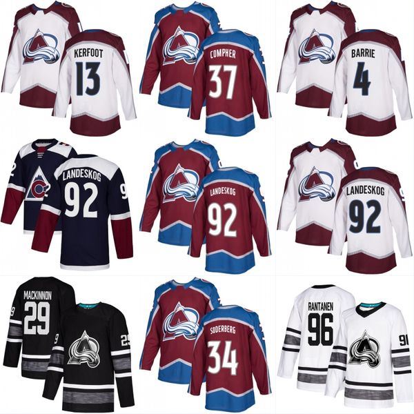 92 Gabriel Landeskog Colorado Avalanche Nathan MacKinnon Carl Soderberg Tyson Barrie J.T. Compher Alexander Kerfoot Matt Calvert Jersey
92 Gabriel Landeskog Colorado Avalanche Nathan MacKinnon Carl Soderberg Tyson Barrie J.T. Compher Alexander Kerfoot Matt Calvert Jersey