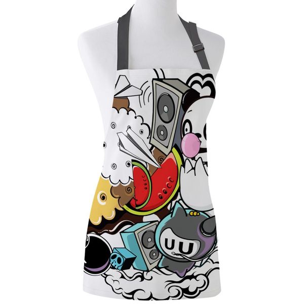 kitchen apron cartoon graffiti art adjustable bbq bib canvas aprons for women cooking baking restaurant kids apron pinafore
kitchen apron cartoon graffiti art adjustable bbq bib canvas aprons for women cooking baking restaurant kids apron pinafore