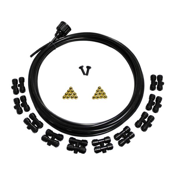 29.5ft misting cooling system mist nozzles and adapter mister sprinkle for patio garden greenhouse fan trampoline
29.5ft misting cooling system mist nozzles and adapter mister sprinkle for patio garden greenhouse fan trampoline