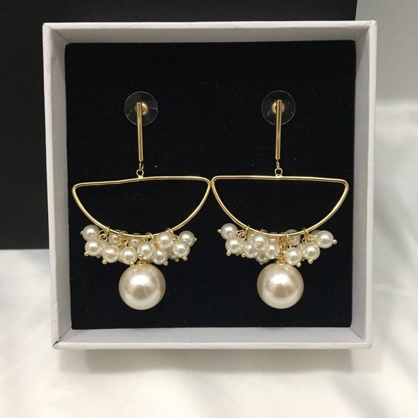 pearl earrings irregular personality jewelry brass needle earrings stud earrings for women asymmetric christmas party gift, Golden;silver
pearl earrings irregular personality jewelry brass needle earrings stud earrings for women asymmetric christmas party gift, Golden;silver