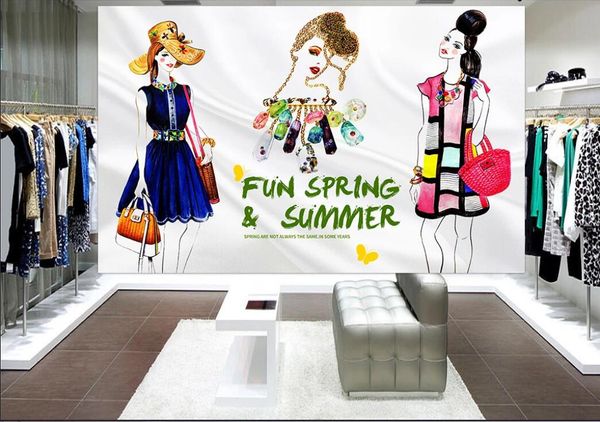 3d room wallpaper custom p mural hand-painted women's bag store clothing store background wall wallpaper for walls 3 d
3d room wallpaper custom p mural hand-painted women's bag store clothing store background wall wallpaper for walls 3 d