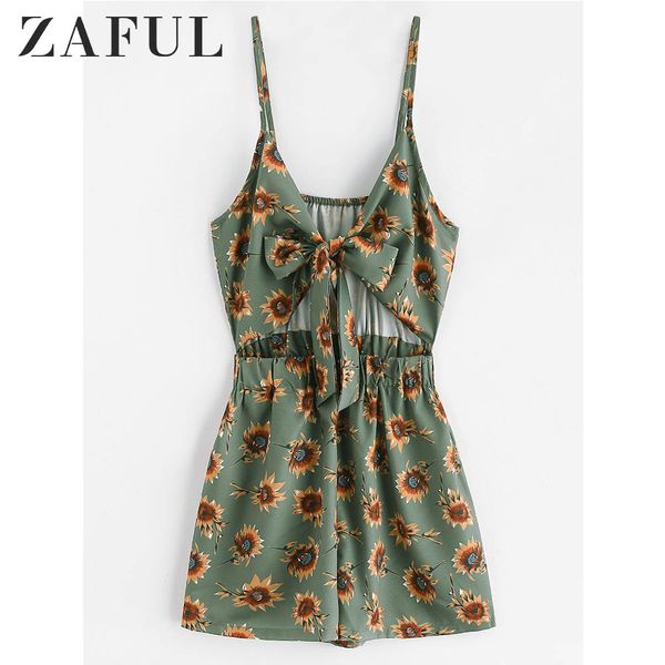 zaful floral print cami tie front romper women playsuits summer beach sleeveless sunflower lady overalls boho short jumpsuit, Black;white
zaful floral print cami tie front romper women playsuits summer beach sleeveless sunflower lady overalls boho short jumpsuit, Black;white