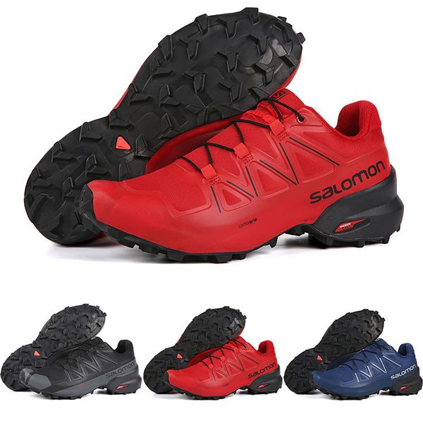 Top quality Salomon Speedcross 5 CS Running for Men Black White Grey Blue Red Trainers Waterproof Athletic Sports Sneakers 7-11.5
Top quality Salomon Speedcross 5 CS Running for Men Black White Grey Blue Red Trainers Waterproof Athletic Sports Sneakers 7-11.5