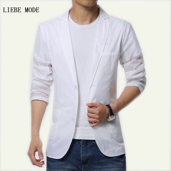 men's suits & blazers men s summer ultra thin light long sleeve slim fit suit jacket chiffon white casual blazer plus size 4xl 5xl 6xl, White;black
men's suits & blazers men s summer ultra thin light long sleeve slim fit suit jacket chiffon white casual blazer plus size 4xl 5xl 6xl, White;black