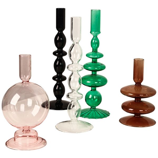 candle holders nordic french retro transparent glass holder swing decoration wedding props home creative deskdecorations accessories
candle holders nordic french retro transparent glass holder swing decoration wedding props home creative deskdecorations accessories