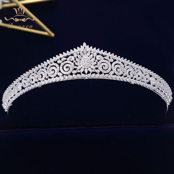 european simple sparkling full zircon bridal tiaras crowns plated crystal wedding hairbands for brides bridesmaid jewelry, Golden;white
european simple sparkling full zircon bridal tiaras crowns plated crystal wedding hairbands for brides bridesmaid jewelry, Golden;white